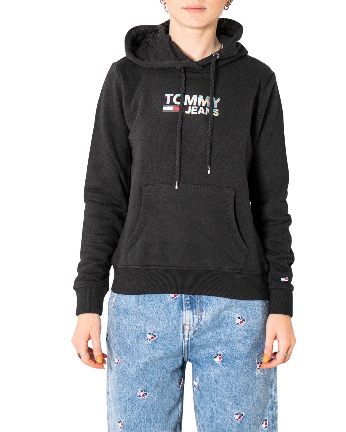 Tommy Hilfiger Jeans Women's Sweatshirt Various Colours 298754 - black XXS