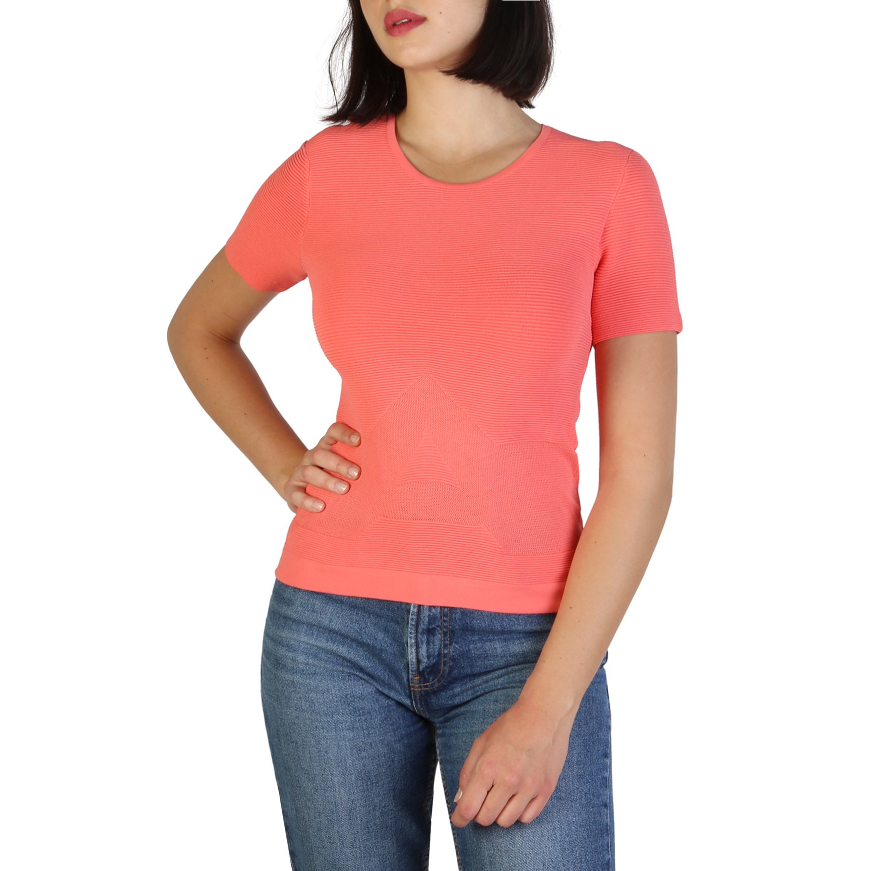 Armani Jeans Women's T-Shirt Various Colours 305053 - pink 42