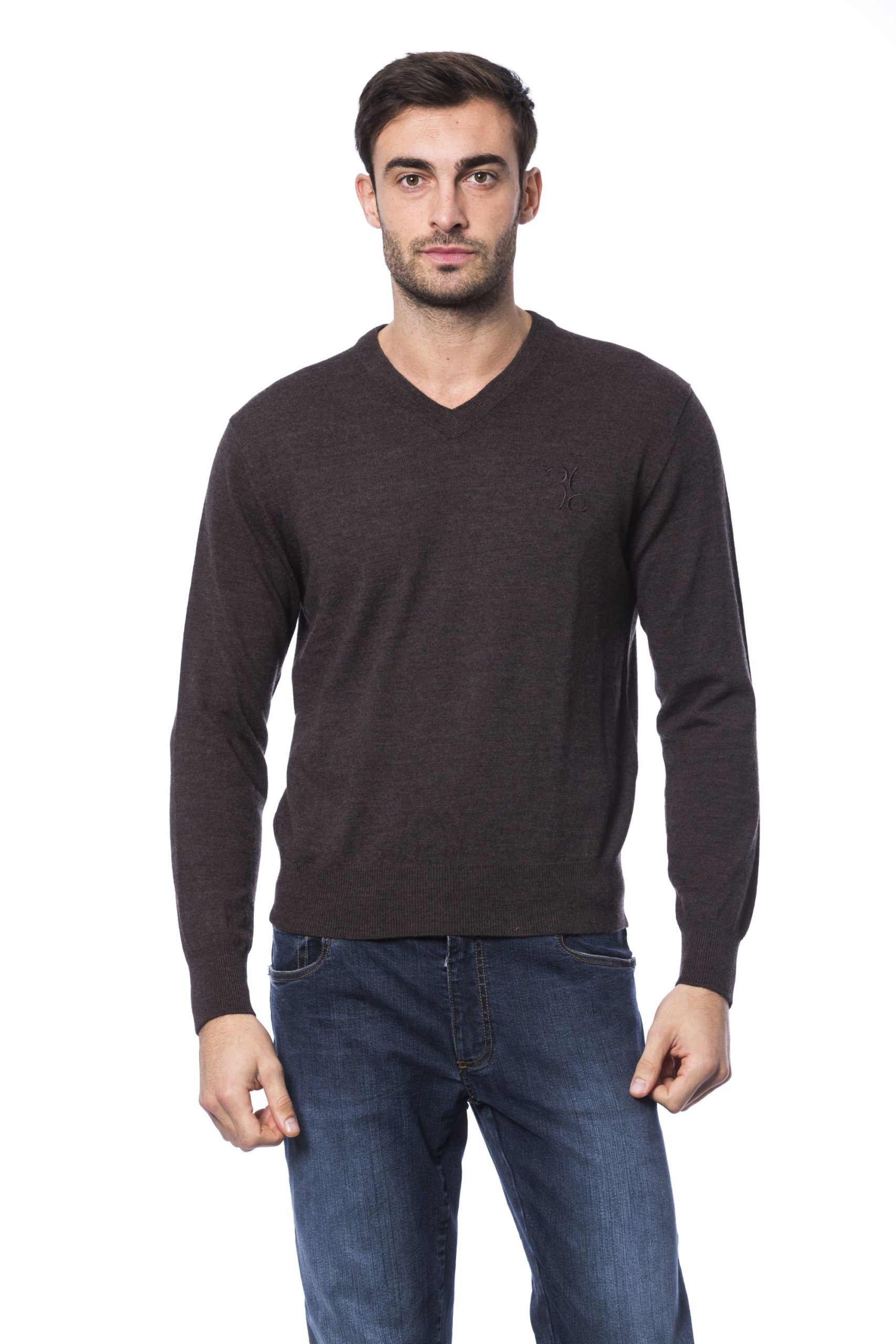 Billionaire Italian Couture Men's Marr Sweater Brown BI1271982 - M