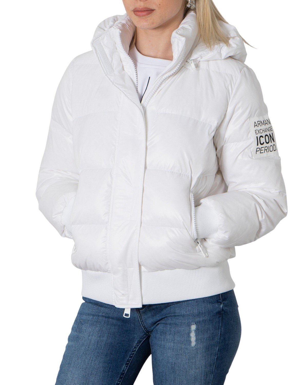 Armani Exchange Women's Jacket Various Colours 273204 - white XS