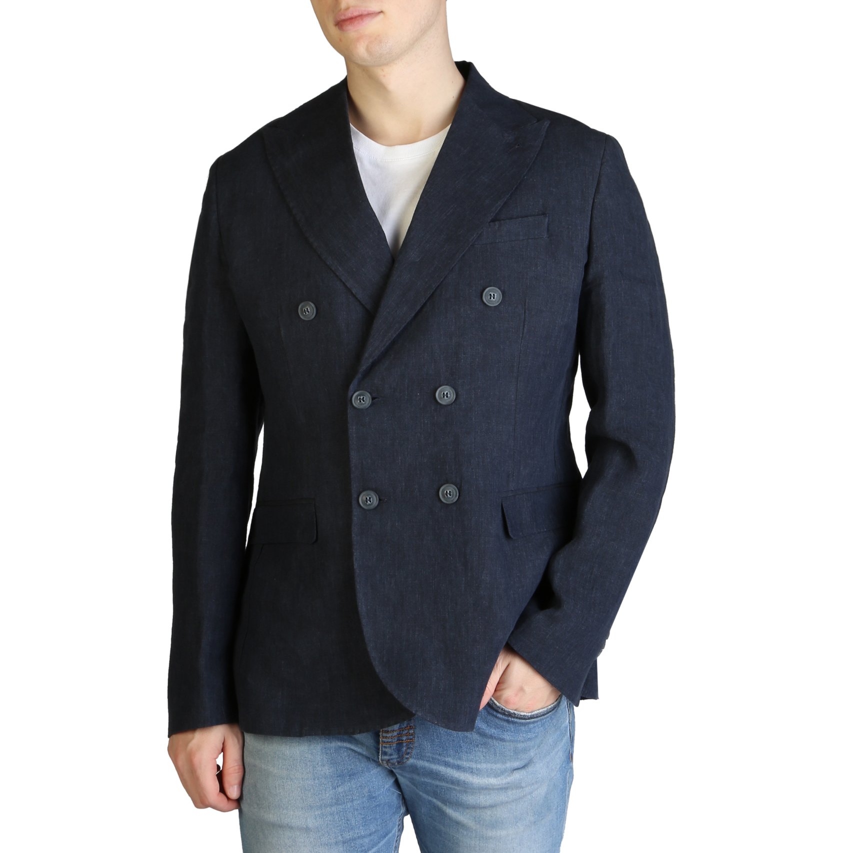 Yes Zee Men's Formal Jacket Various Colours G500_DA00 - blue 44