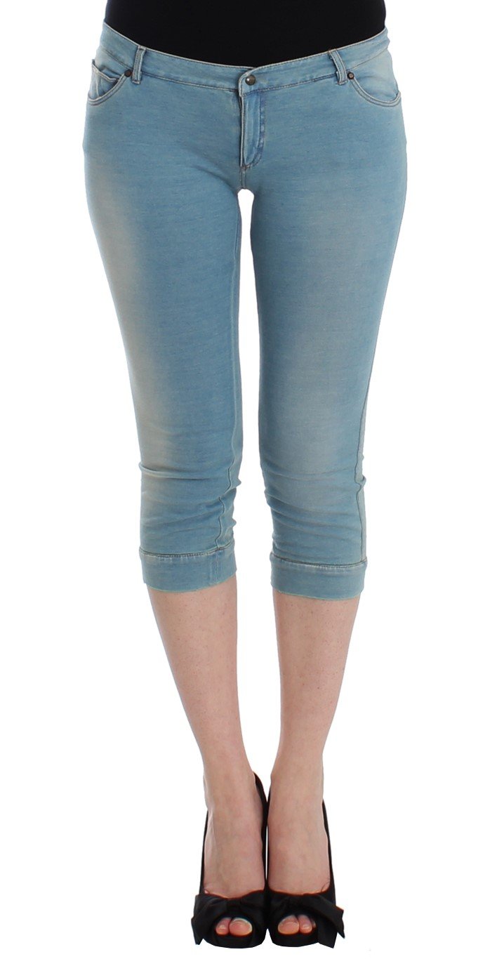 Ermanno Scervino Women's Capri Cropped Jeans Blue SIG12455 - IT3 | M