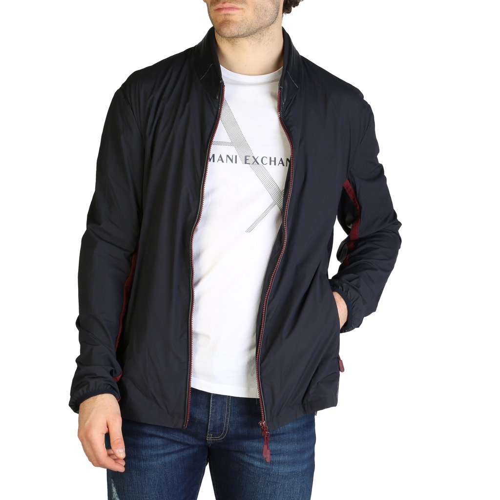 Armani Exchange Men's Jacket Blue 3ZZB23_ZNV4Z - blue S