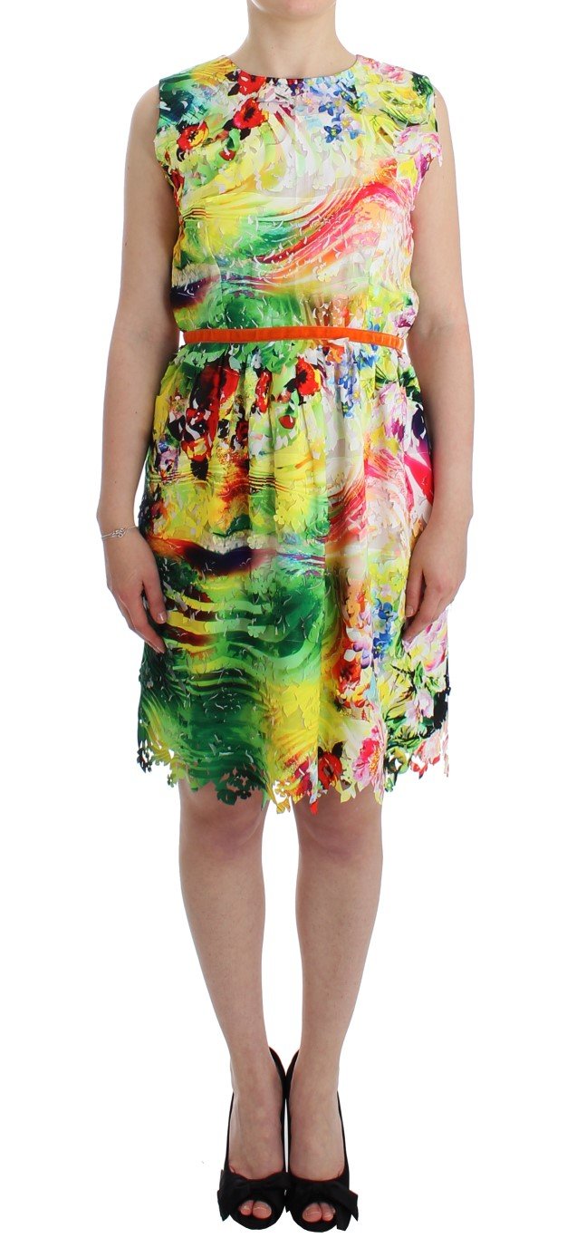 Lanre Da Silva Ajayi Women's Organza Sheath Dress Multicolor SIG12520 - M
