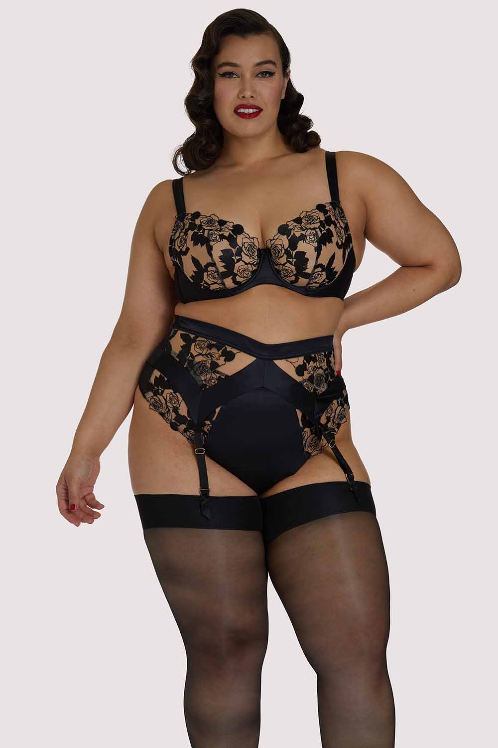 Dita Von Teese Rosabelle Curve Suspender Belt UK 18 / US 14