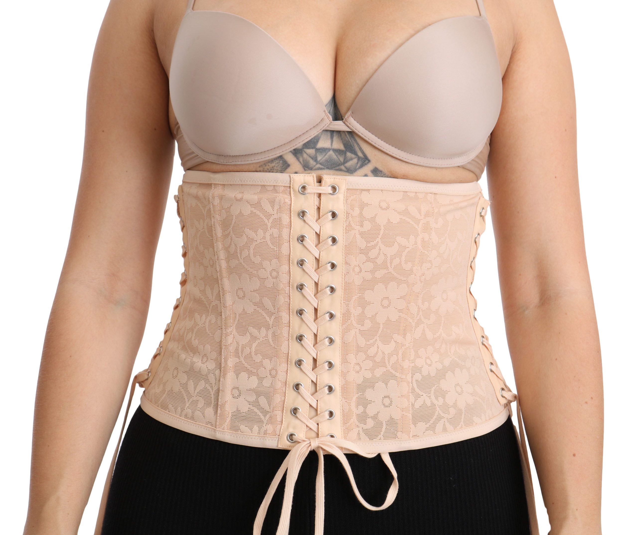 Dolce & Gabbana Women's Lace Corset Beige TSH4304-40 - IT40|S