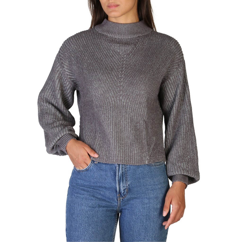 Calvin Klein Women's Sweater Brown J20J206097 - brown S