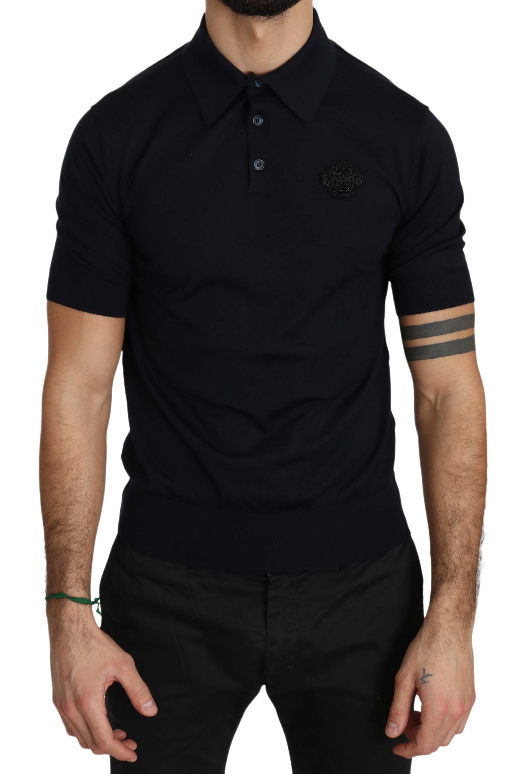 Dolce & Gabbana Men's Regular Polo Shirt Blue TSH3338 - IT44 | XS