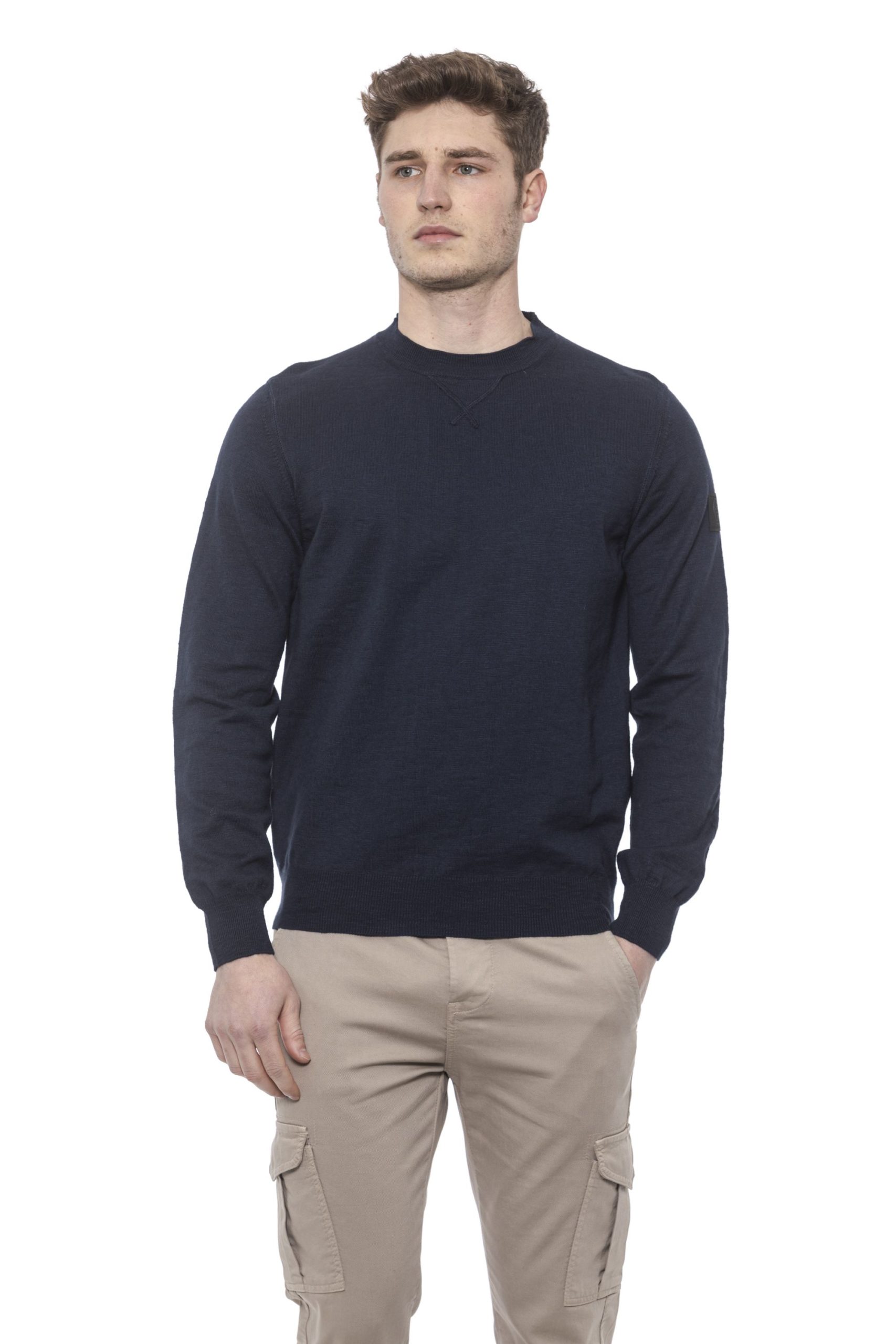 Conte of Florence Men's Sweater Blue CO1376492 - S