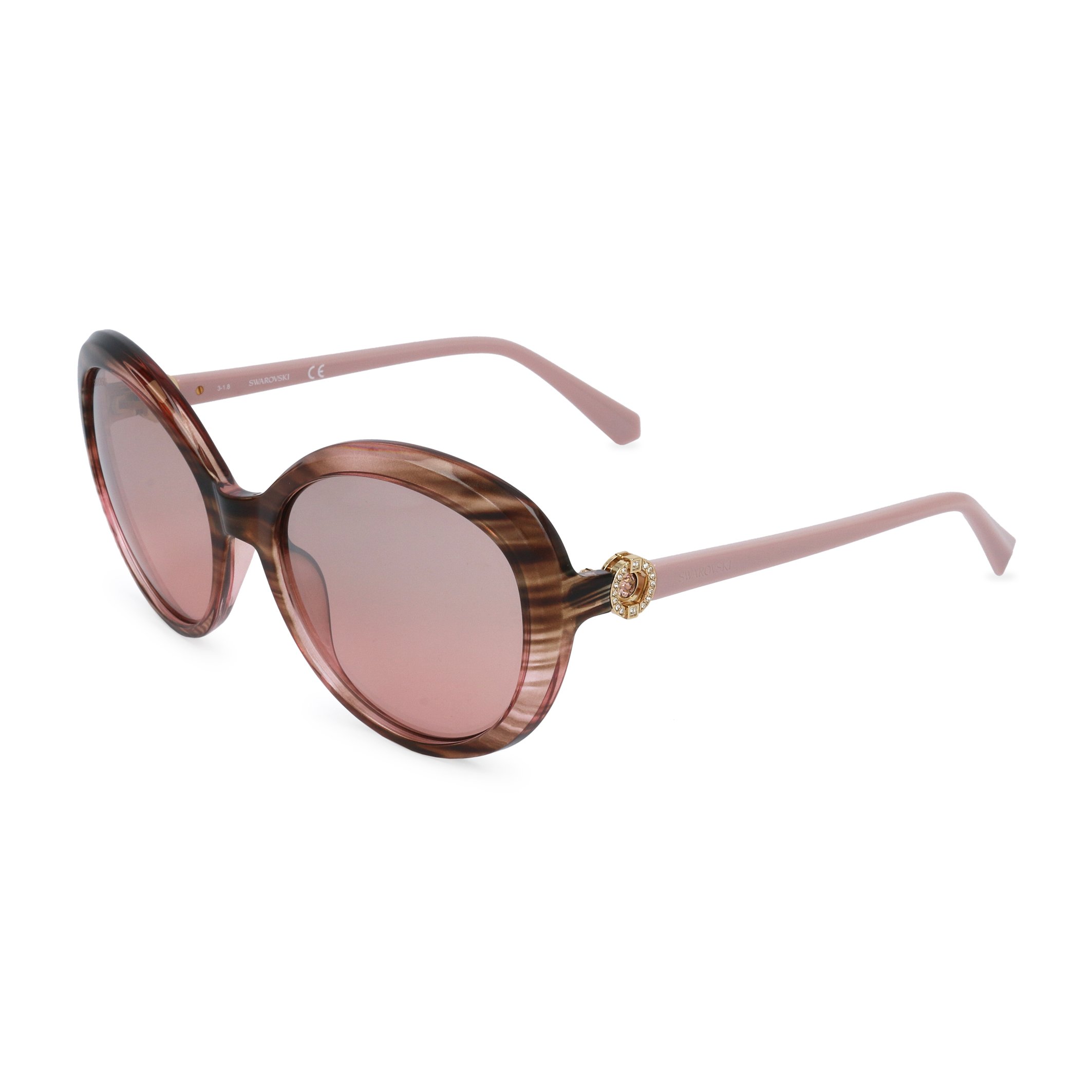 Swarovski Women's Sunglasses Brown SK0204 - brown-1 NOSIZE