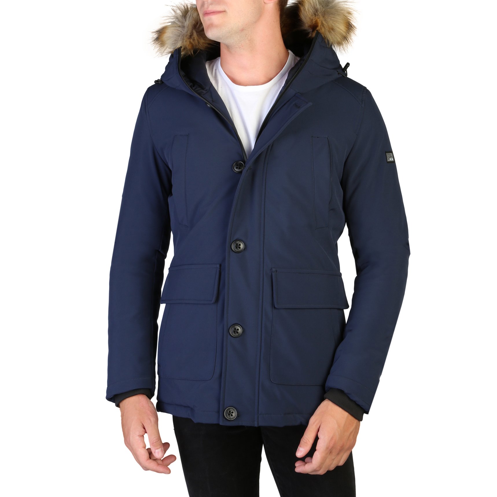 Yes Zee Men's Jacket Various Colours O836_N400 - blue M