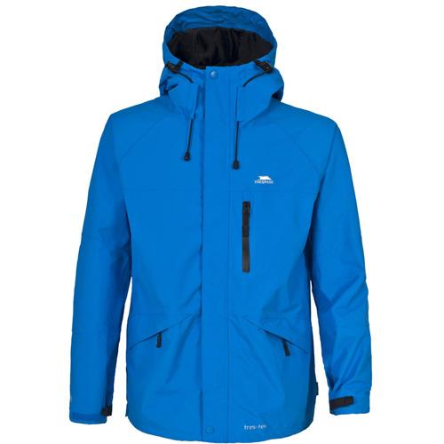 Trespass Unisex Waterproof Jacket Various Colours Corvo - Blue S