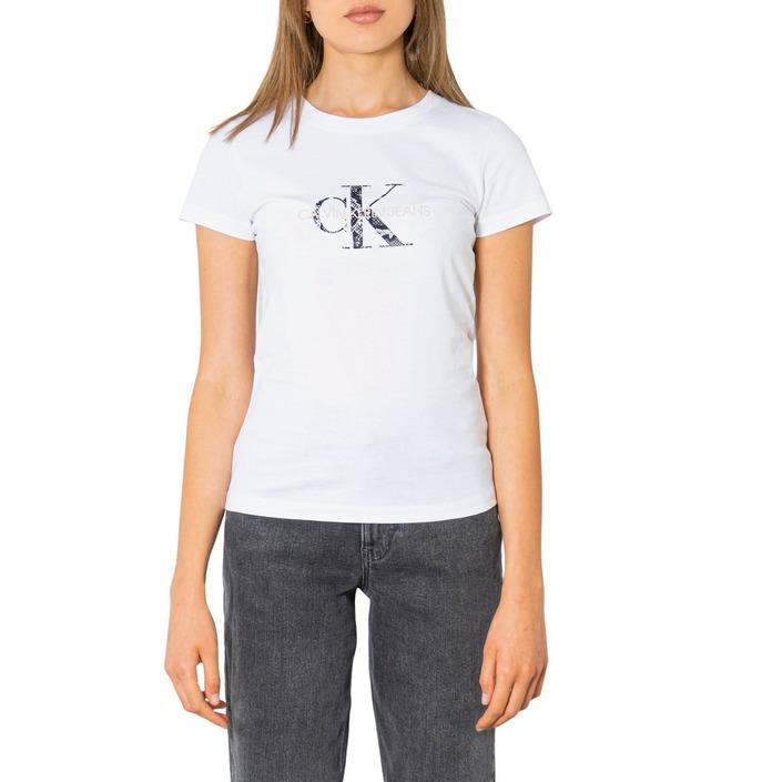 Calvin Klein Jeans Women T-Shirt Various Colours 299976 - white XS