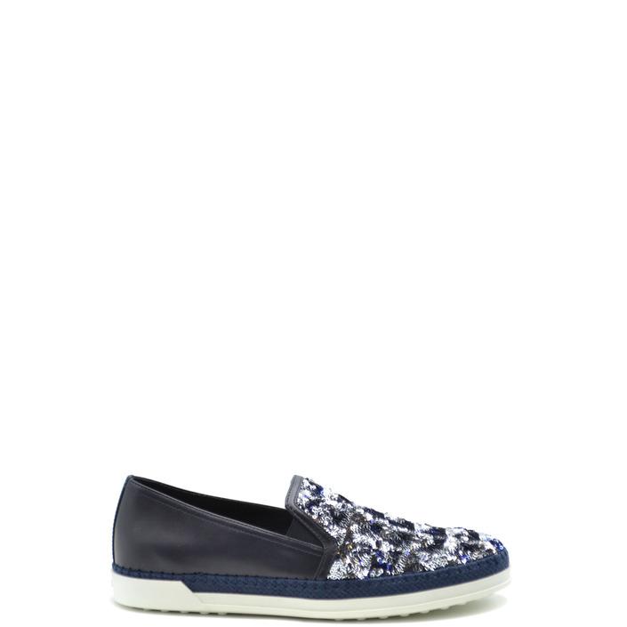Tod`s Women's Loafer Blue 168255 - blue 37