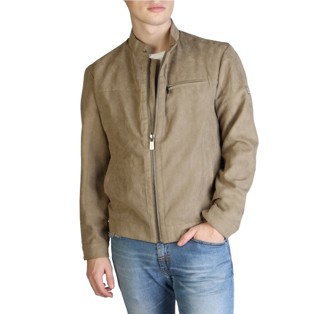 Yes Zee Men's Jacket Various Colours J521_QC00 - brown S