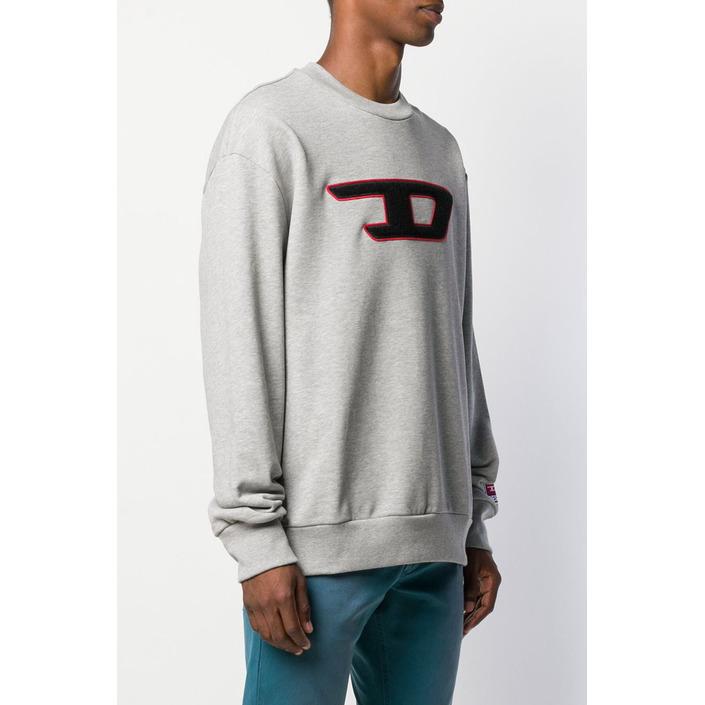 Diesel Men's Sweatshirt Grey 294075 - grey M