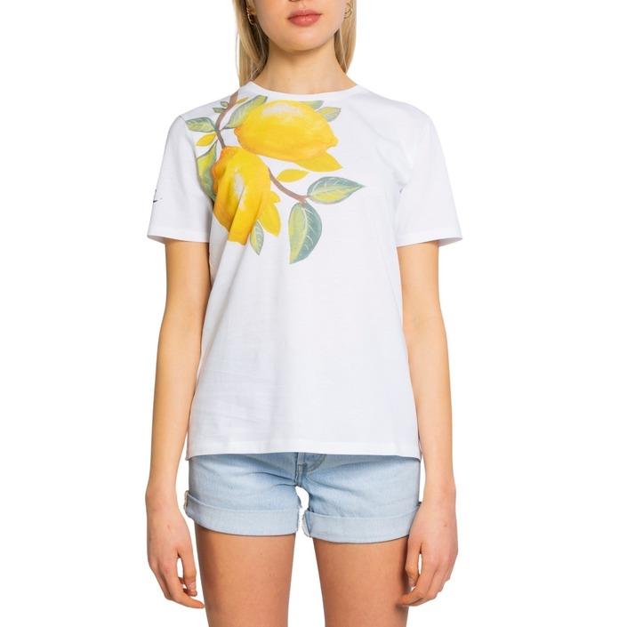 Desigual Women's T-Shirt White 198517 - white S