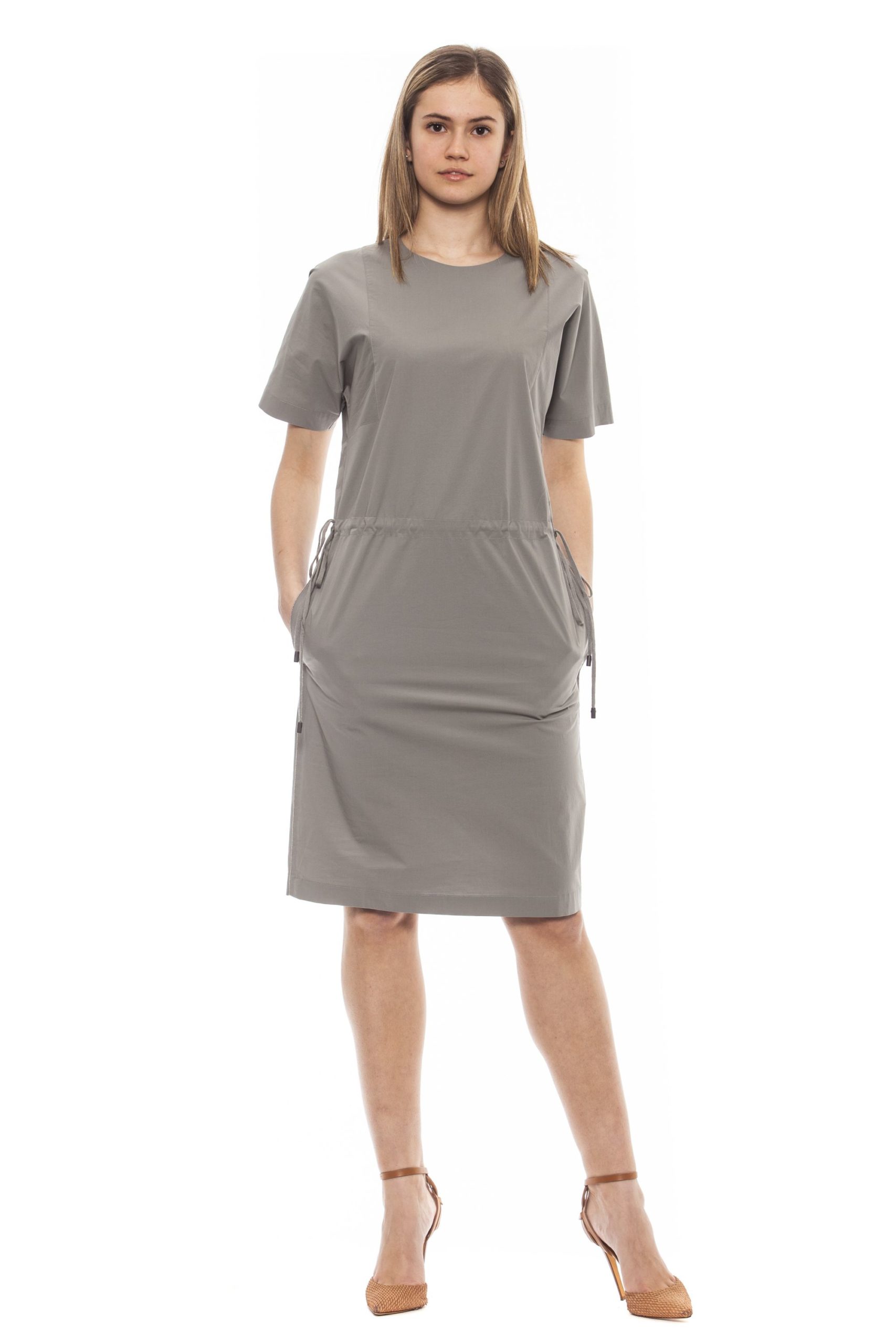 Peserico Women's Verde Dress Green PE1381610 - IT42 | S