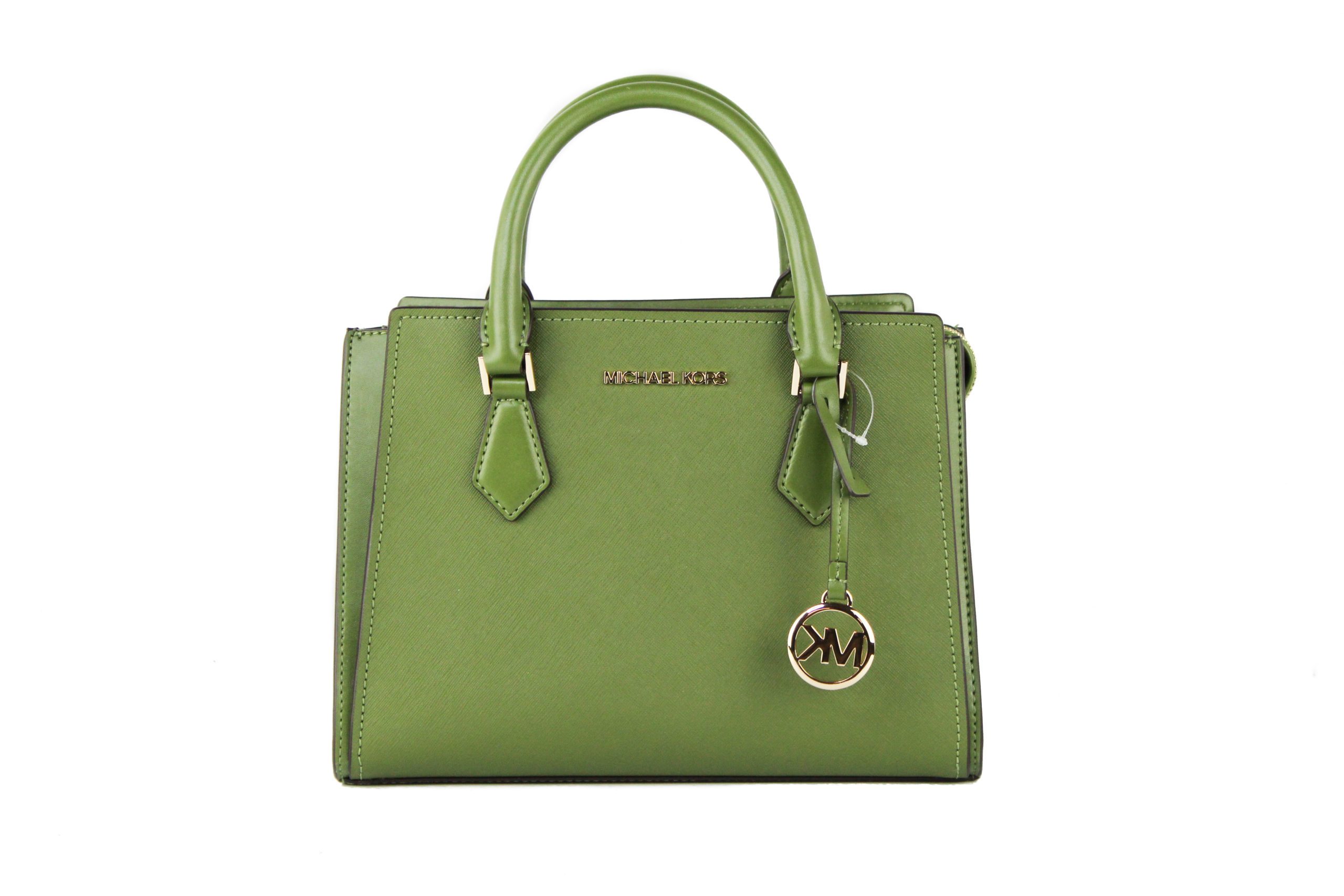 Michael Kors Women's Hope Messenger Bag Green 98138
