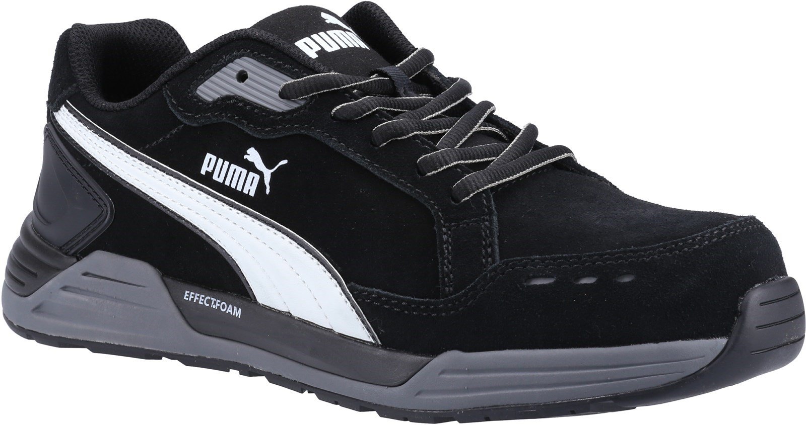 Puma Safety Unisex Airtwist Low S3 Trainer Black 32825 - Black 6