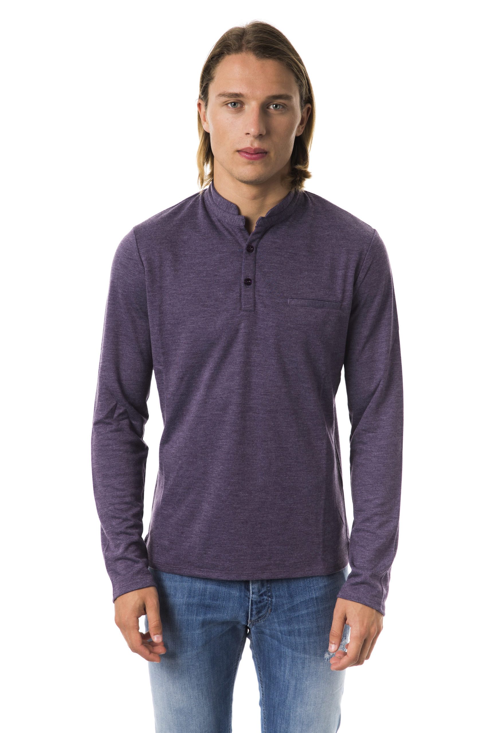 Byblos Men's Polo Shirt Violet BY994436 - S