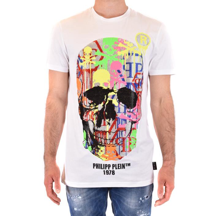 Philipp Plein Men's T-Shirt White 218034 - white L