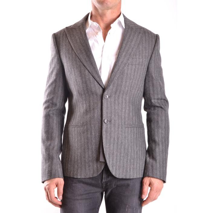 Daniele Alessandrini Men's Blazer Grey 188881 - grey 48