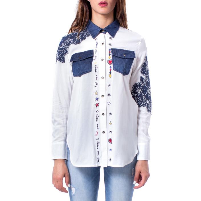 Desigual Women's Shirt White 167700 - white XS