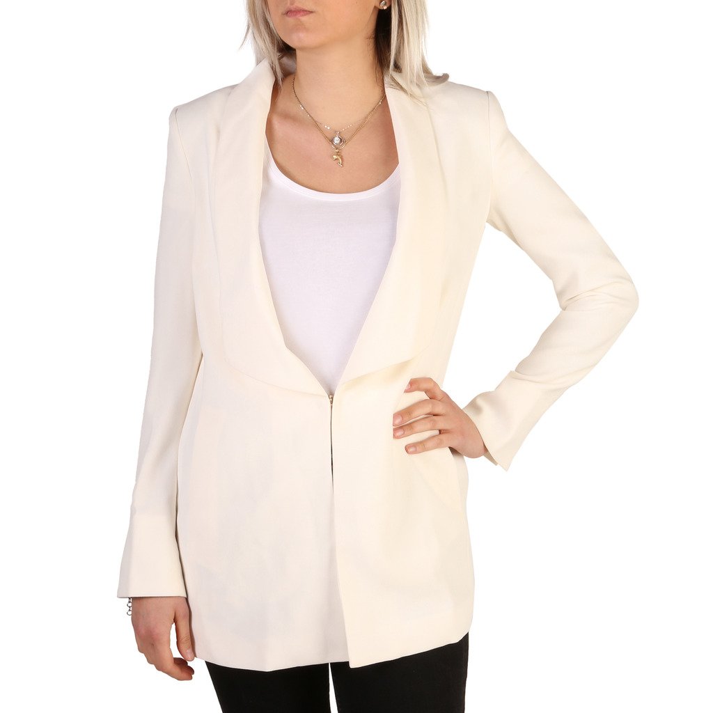 Guess Women's Blazer White 72G203 - white 46 US