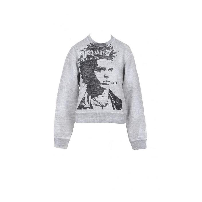 Dsquared Women's Sweatshirts Grey 188785 - grey XS
