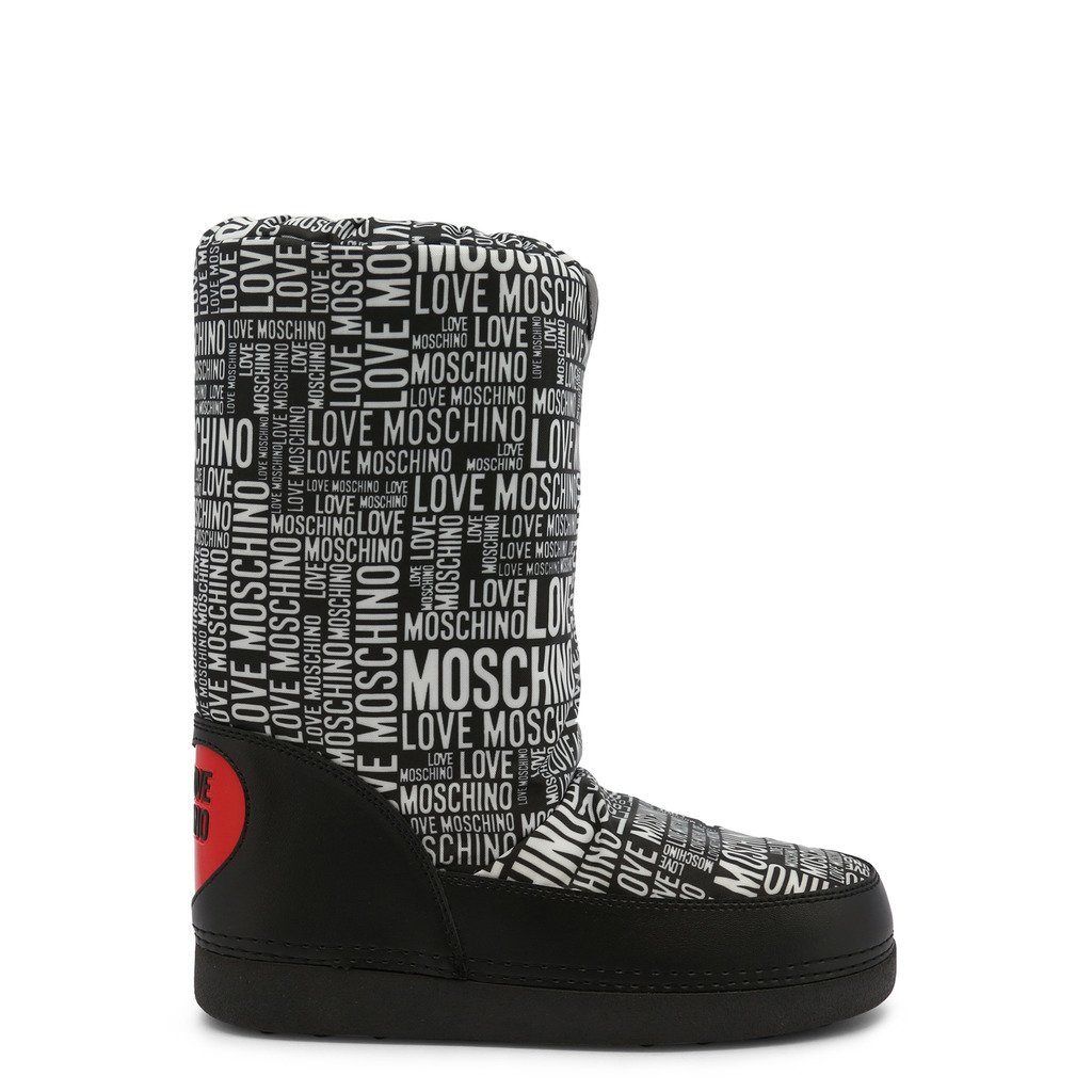 Love Moschino Women's Ankle Boot Black JA24012G1DISB - black EU 35