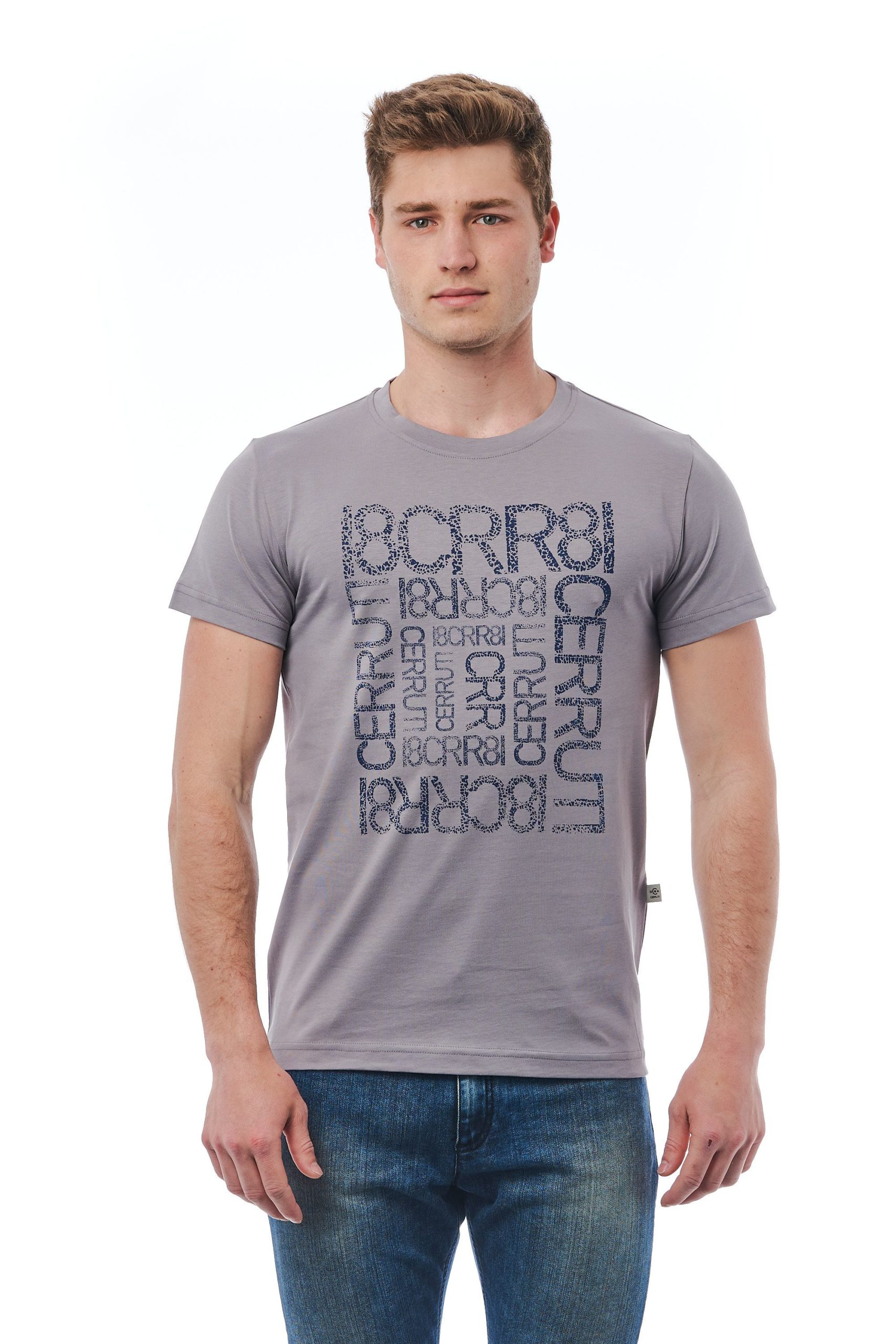 Cerruti 1881 Men's Grigio T-Shirt Grey CE1409956 - M