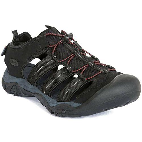 Trespass Men's Hiking Sandals Various Colours Torrance - Black UK-7 / EU-41