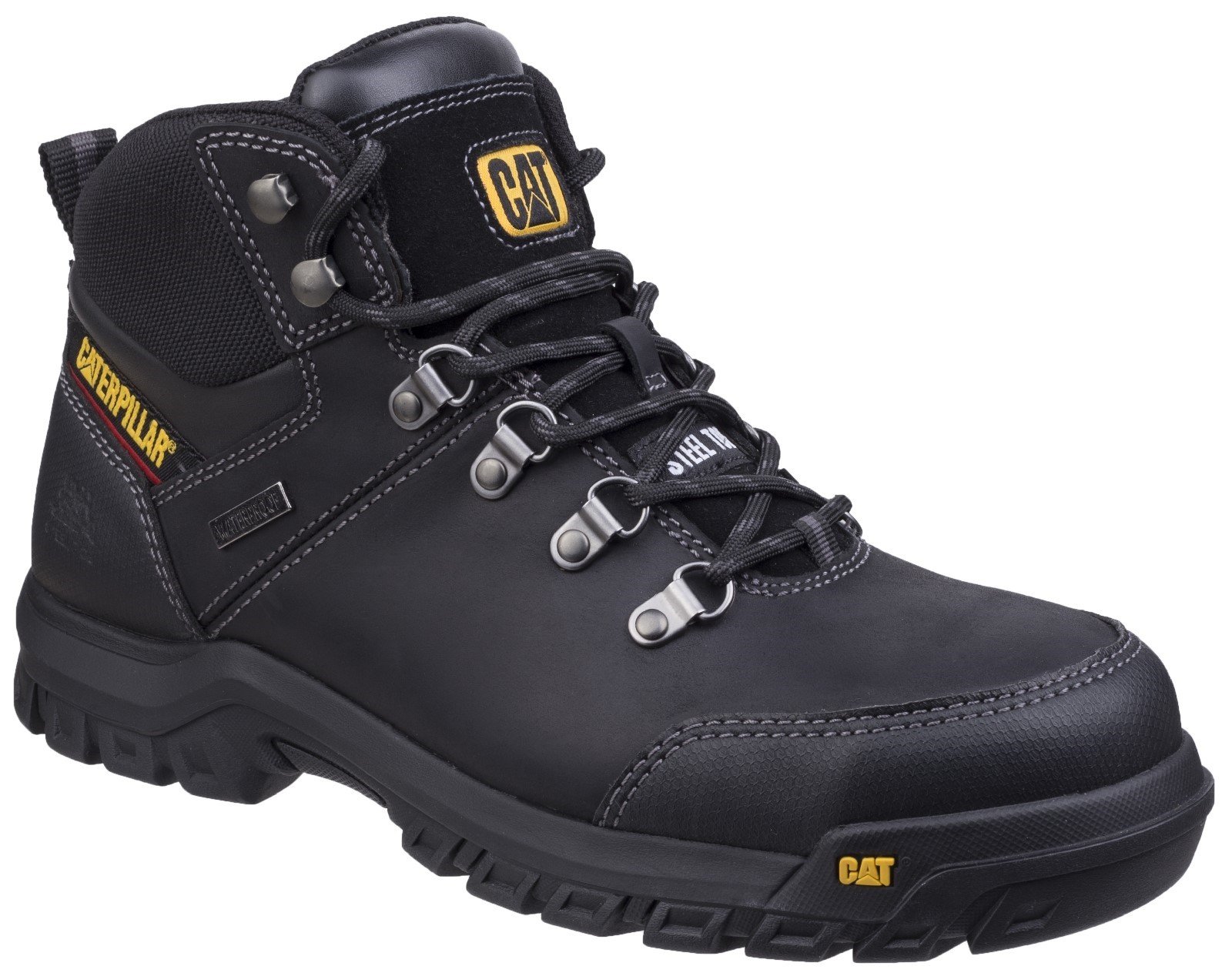Caterpillar Men's Framework Boot Black 26946 - Black 6
