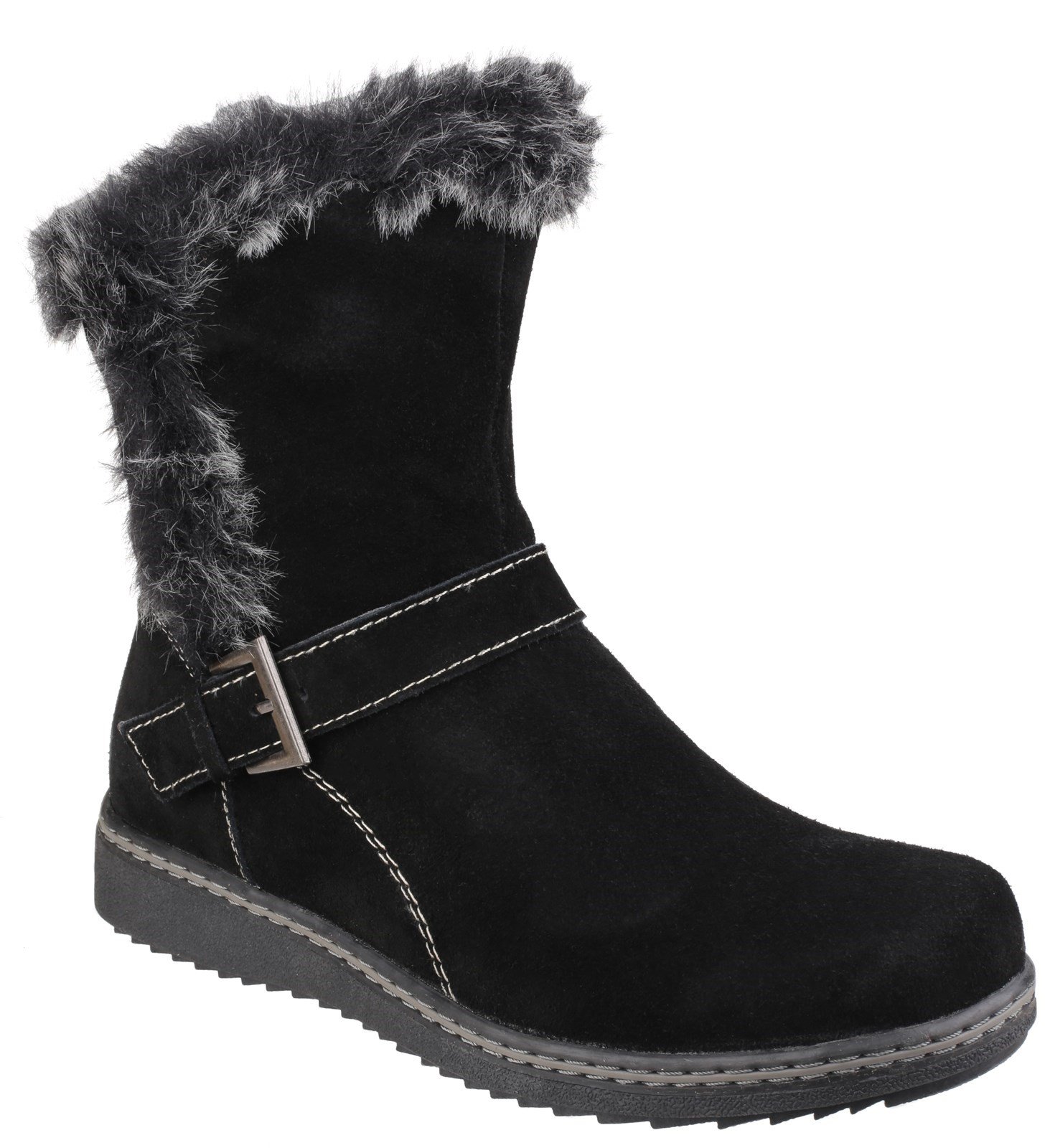 Fleet & Foster Women's Budapest Winter Boot Black 24249-39965 - Black 3