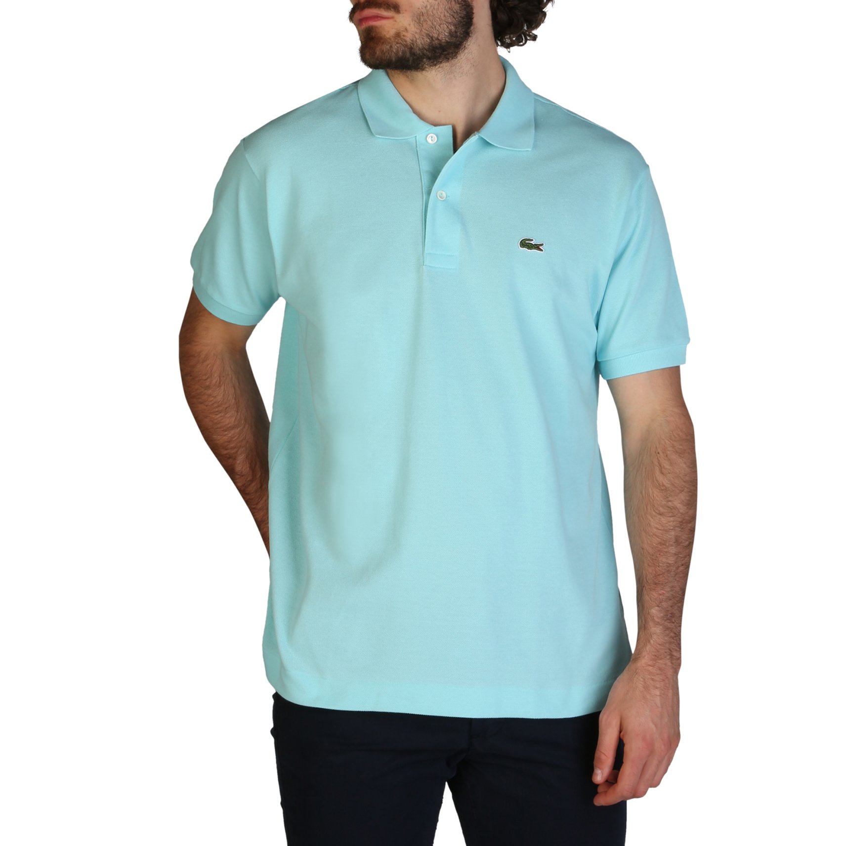 Lacoste Men's Polo Shirt Various Colours L1212_REGULAR - blue-1 S