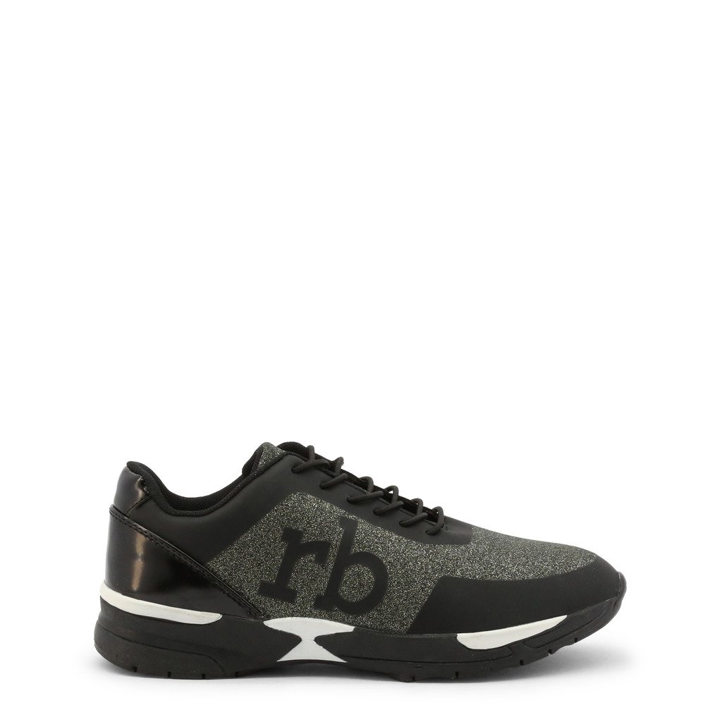 Roccobarocco Women's Trainer Black RBSC1J601GLI - black EU 37
