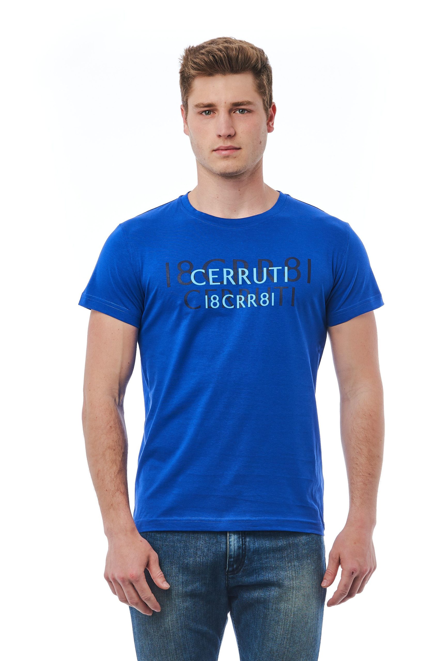 Cerruti 1881 Men's Blutte T-Shirt Light Blue CE1409855 - M
