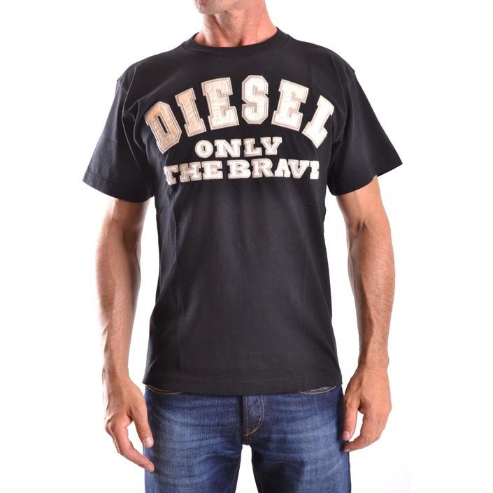 Diesel Men's T-Shirt Black 161680 - black S
