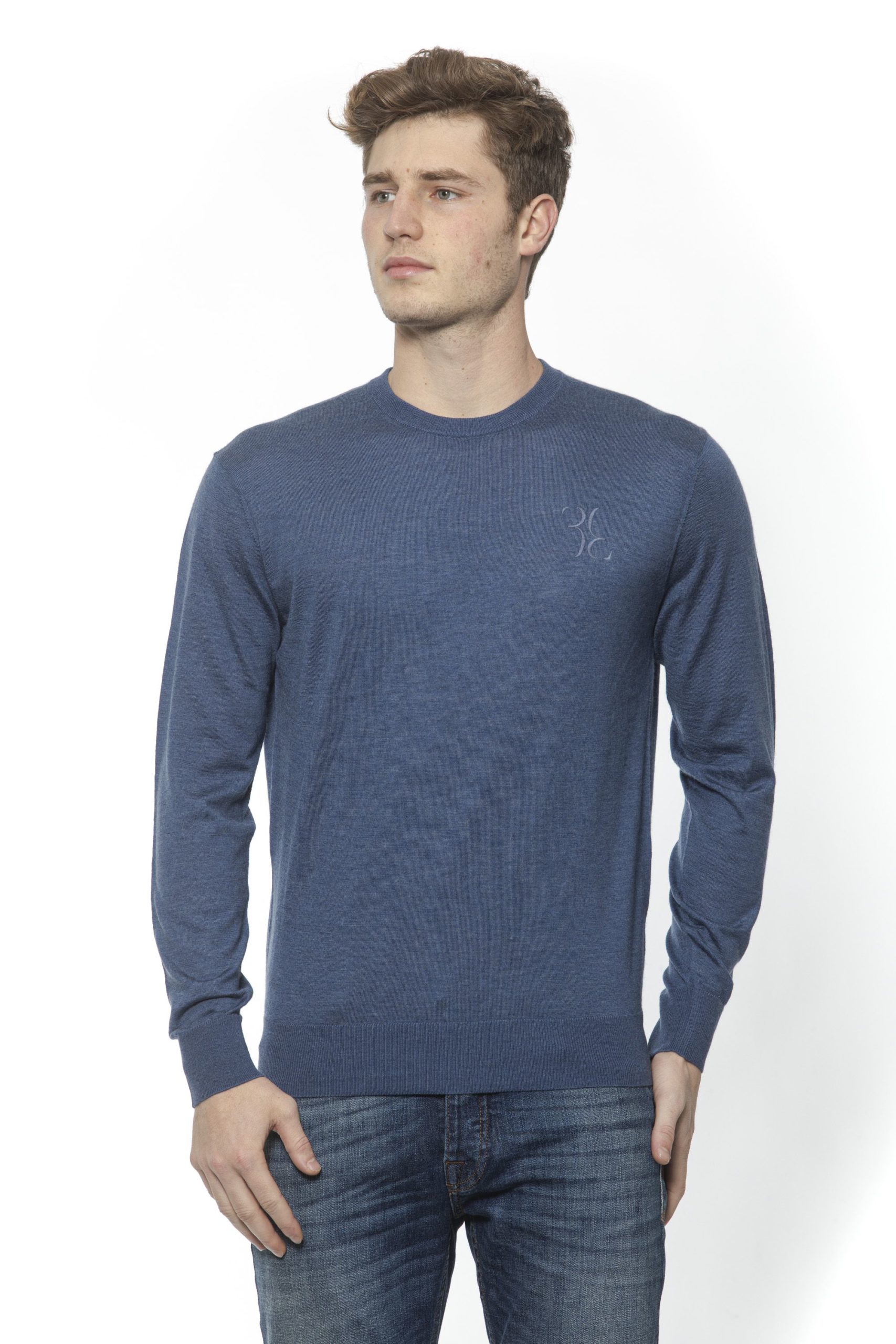 Billionaire Italian Couture Men's Avio Sweater White BI1313552 - M