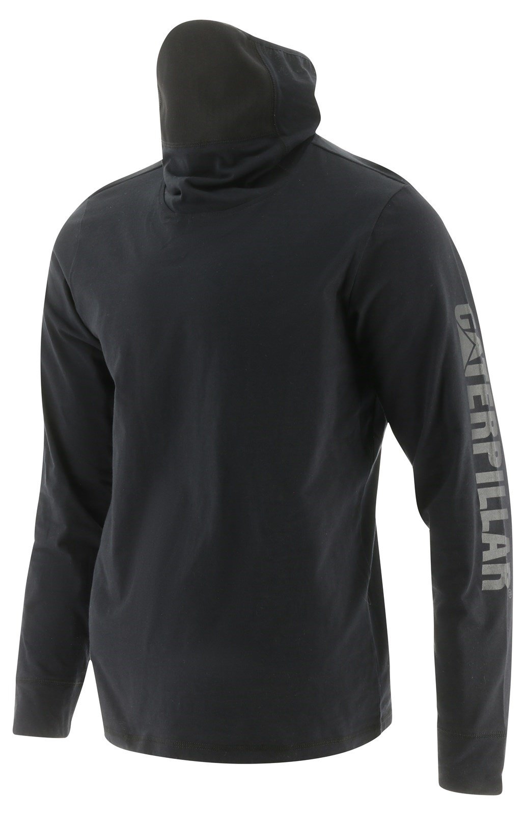 Caterpillar Unisex Viraloff LS Gaiter T-Shirts Black 32507 - Black Sml