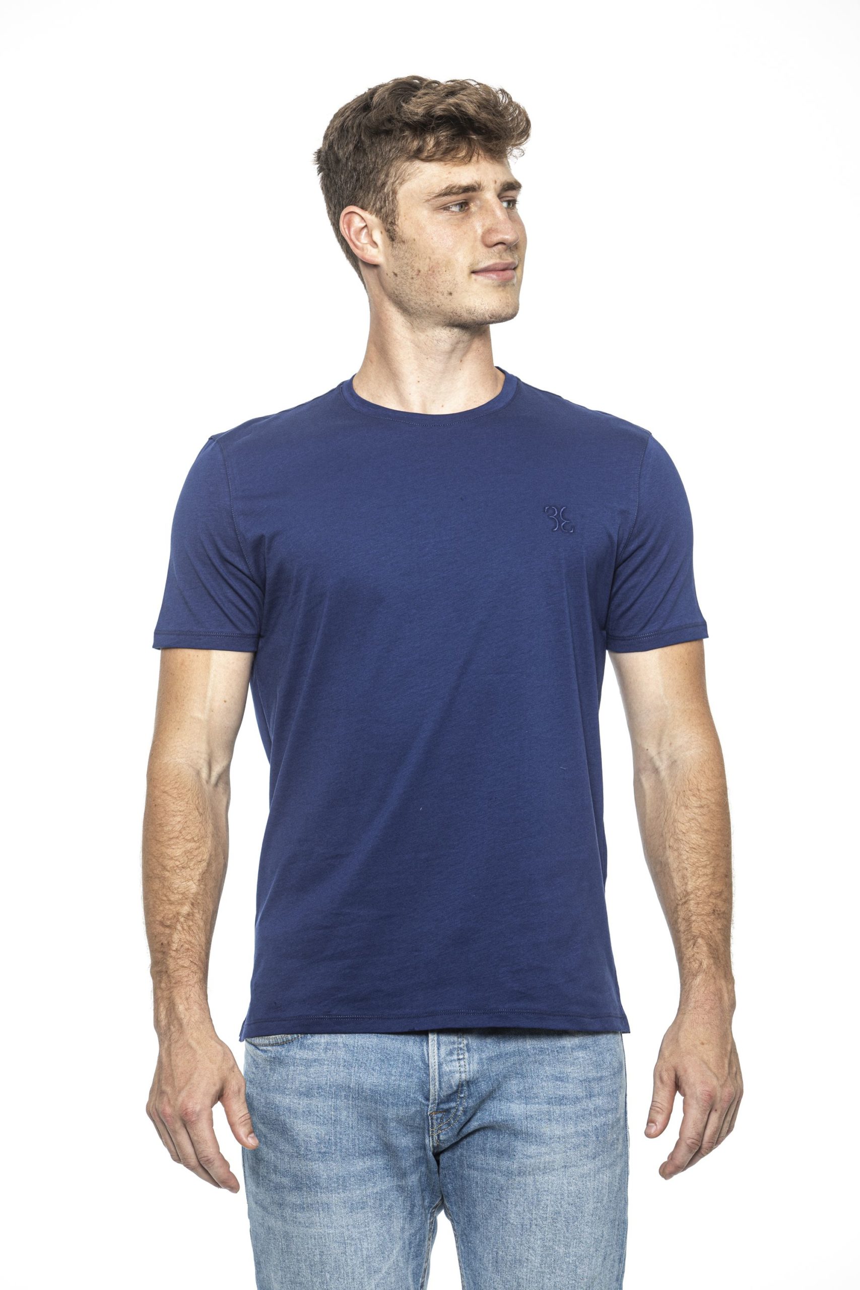 Billionaire Italian Couture Men's T-Shirt Blue BI1397988 - S