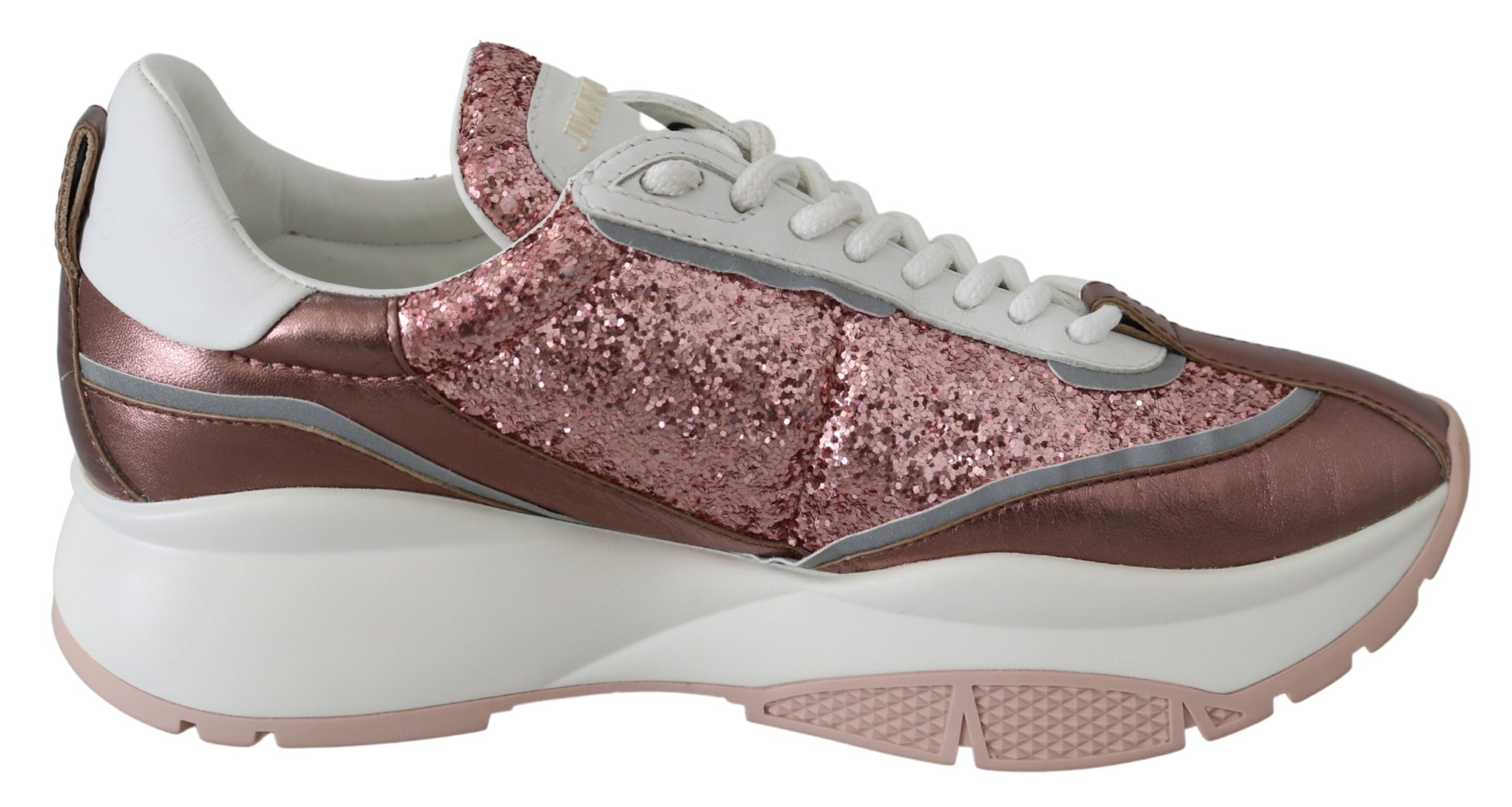Jimmy Choo Women's Raine Candyfloss Sneakers Pink 192954299484 - EU41/US11