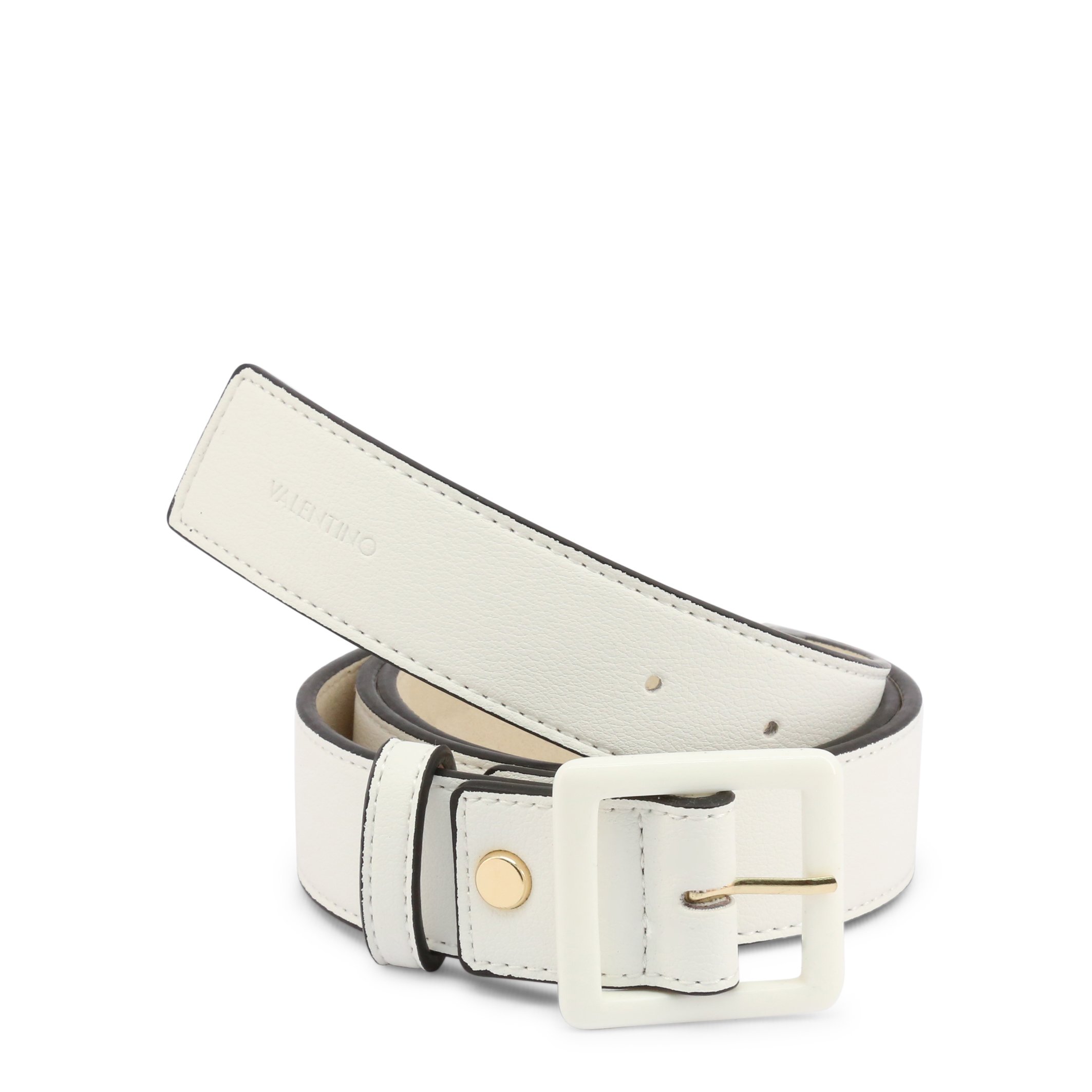 Valentino by Mario Valentino Women's Belt Various Colours ANGELO-VCS3XH57 - white S