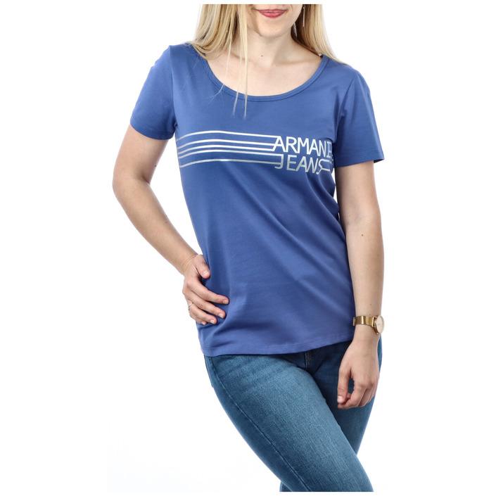 Armani Jeans Women's T-Shirt Various Colours 271668 - blue 3XL
