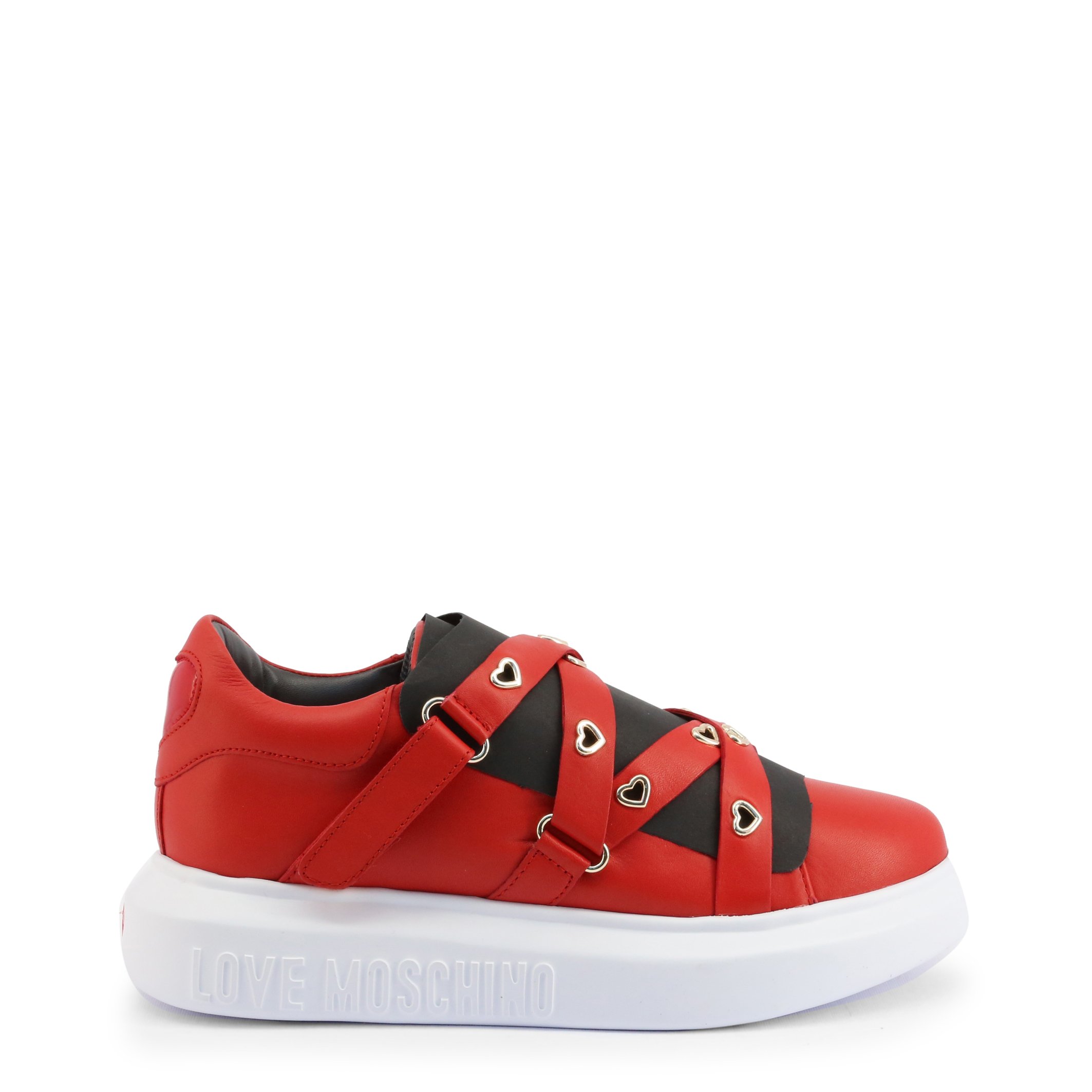 Love Moschino Women's Trainer Various Colours JA15484G0BJA - red EU 36