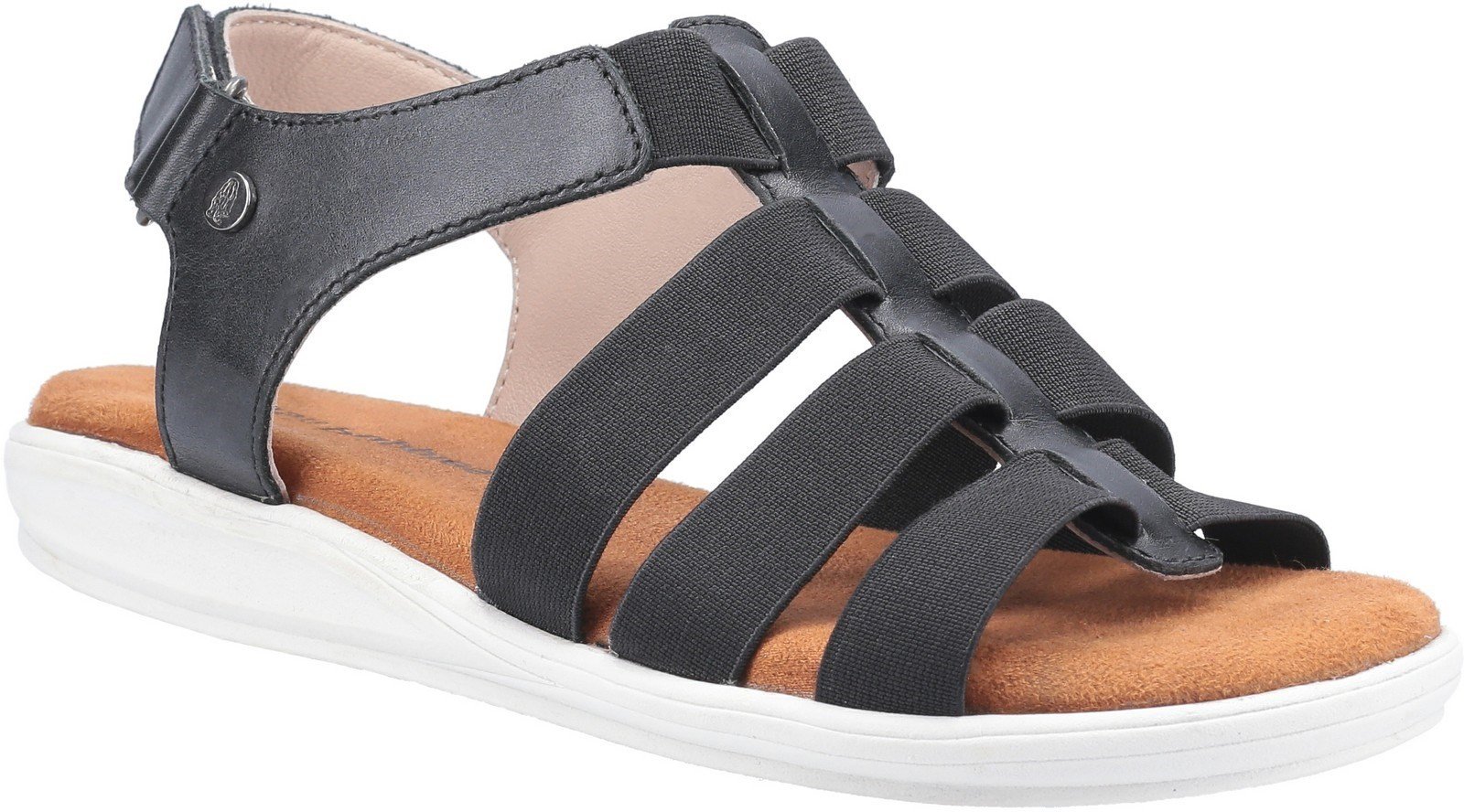 Hush Puppies Women's Hailey Gladiator Sandal Various Colours 30222 - Black 3