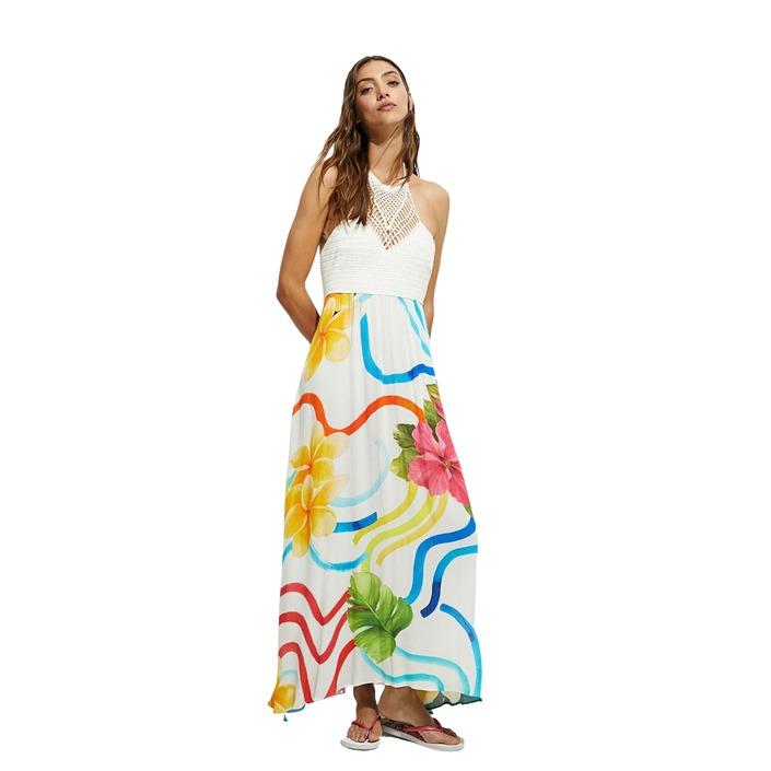 Desigual - Desigual Women Dress - white L