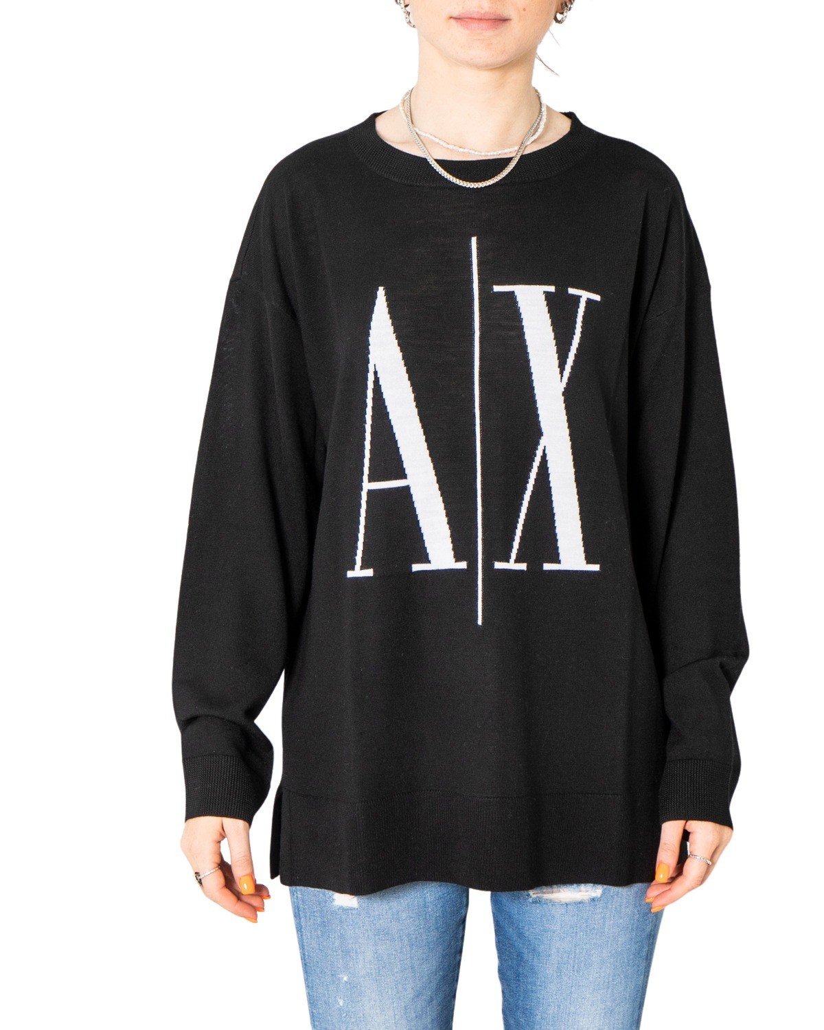 Armani Exchange Men's Sweater Various Colours 308093 - black XS
