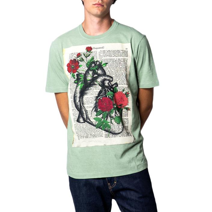 Dsquared Men's T-Shirt Green 175413 - green M